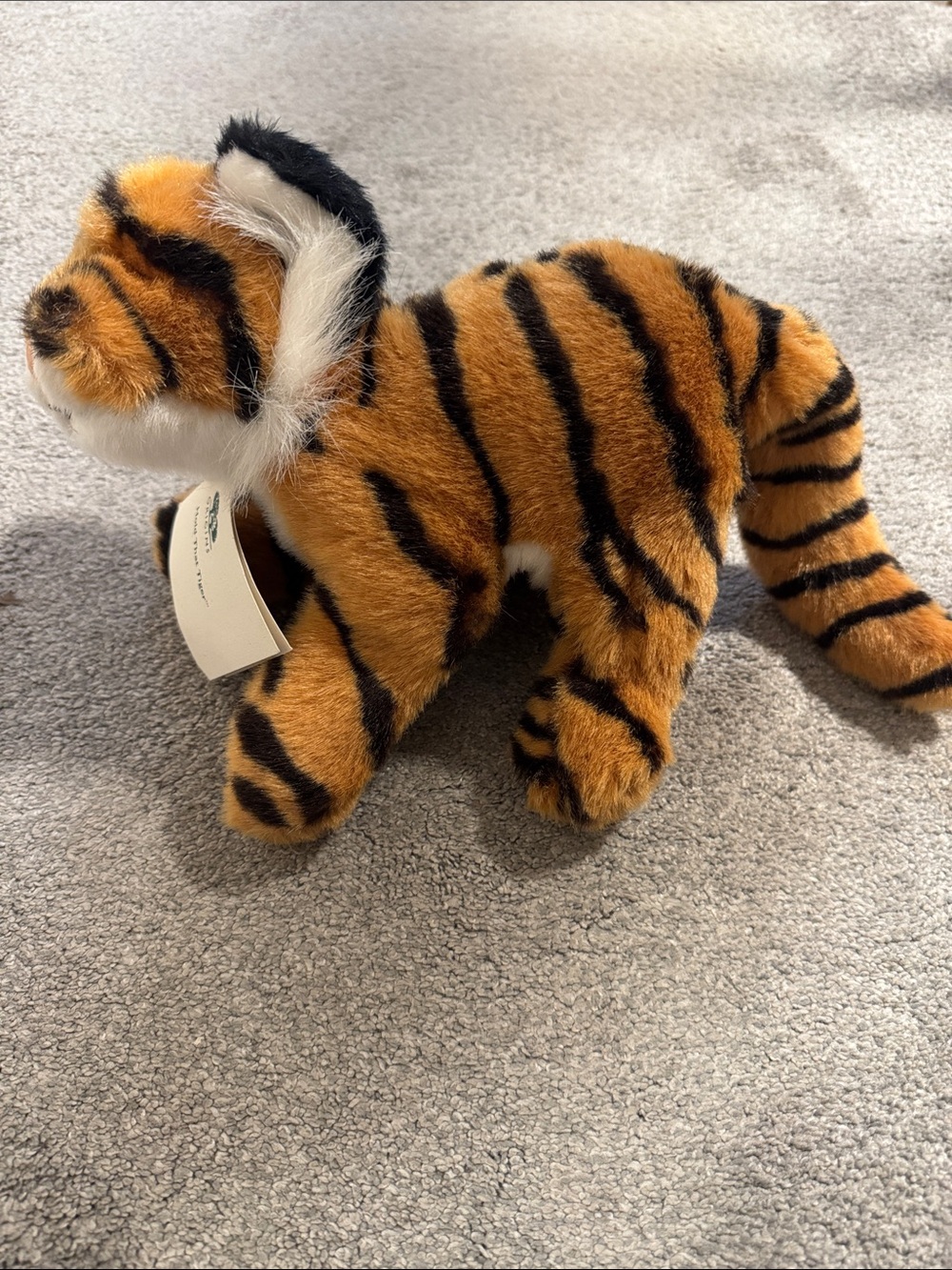 Vintage 1996 Origins Natural Resources Tiger Plush Corporate Promo